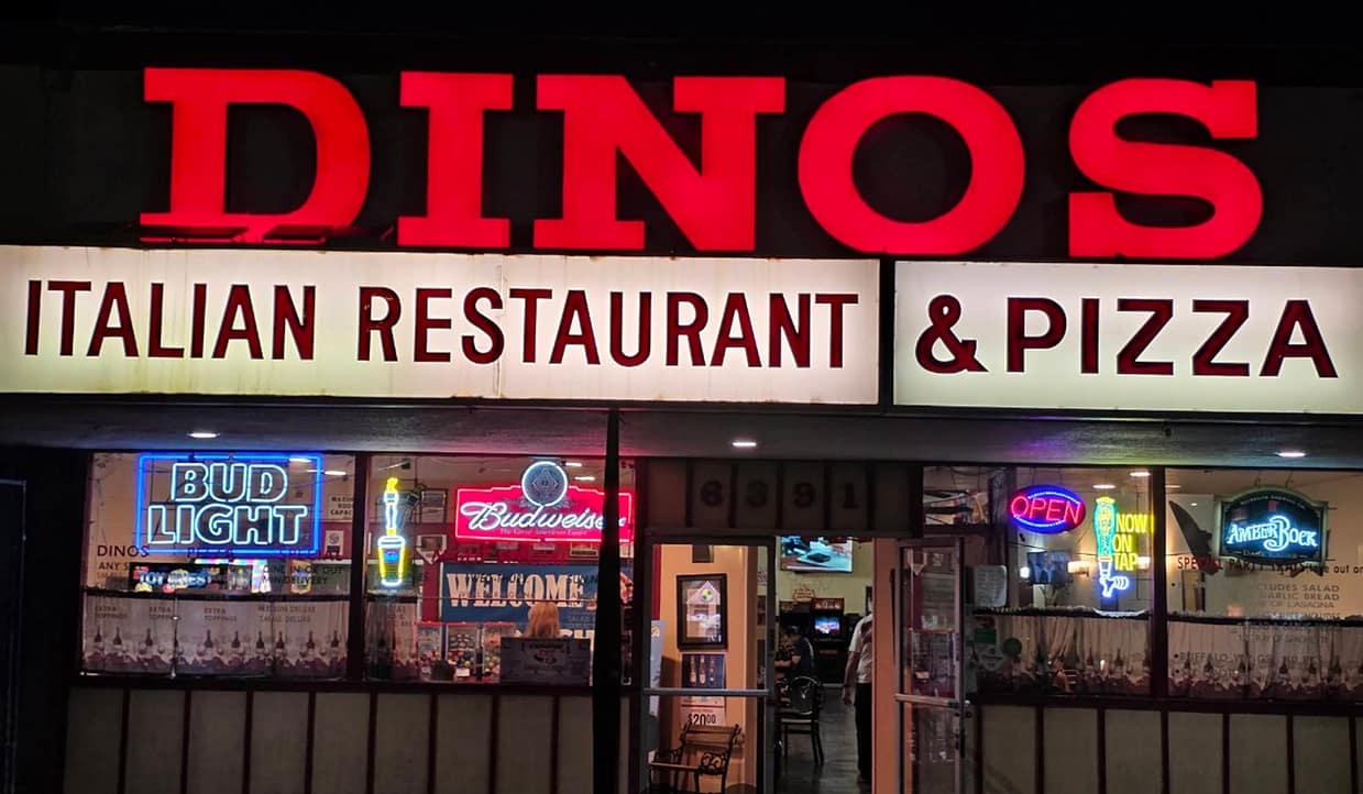 Front outside image of our restaurant
